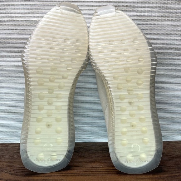 𝅺RICK Owens New Minimal Runner Sneaker In 110 Milk/Clear Size 7 EU37 - Picture 11 of 14